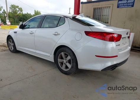 2015 Kia Optima Lx из США, поврежденный, VIN KNAGM4A72F5640306